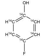 p-Fluorophenol, [14C(U)]-
