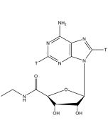 5'-N-Ethylcarboxamidoadenosine [adenine-2,8-3H]-