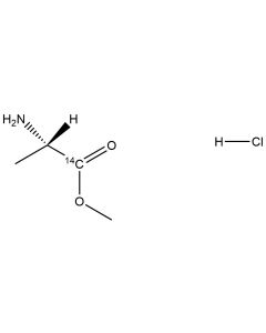 L-Alanine methyl ester, hydrochloride, [1-14C]-