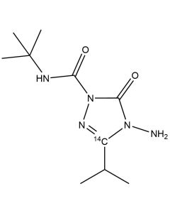 Amicarbazone, [triazolone-3-14C]-